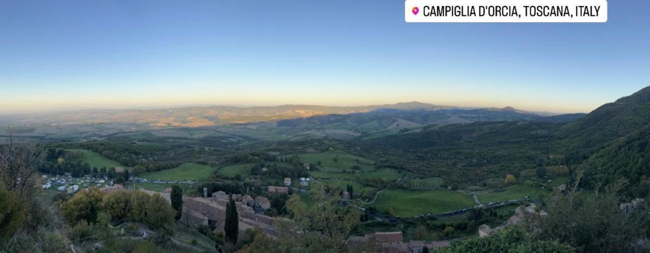 Appartement La Casa Del Teatro à Campiglia dʼOrcia Extérieur photo
